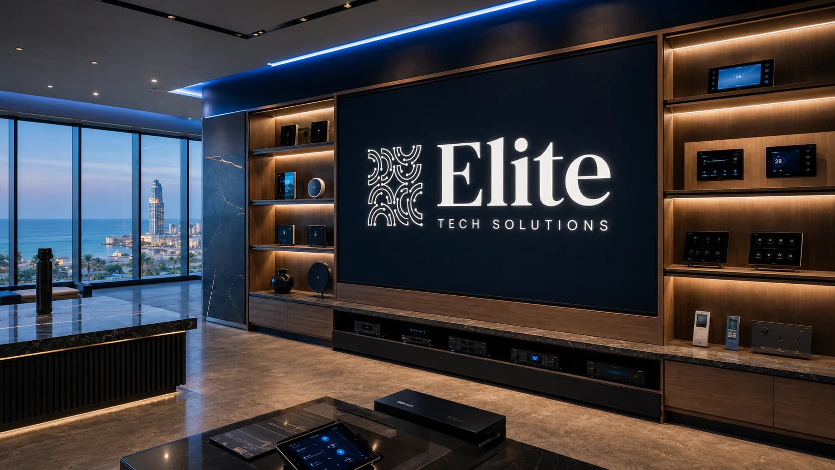 Elite Tech Solutions technology showroom