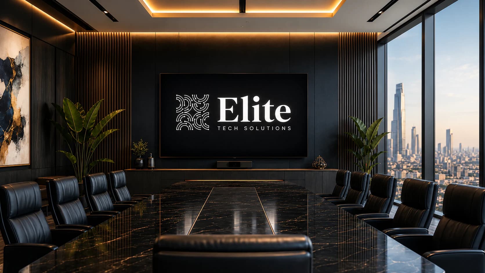 Executive boardroom